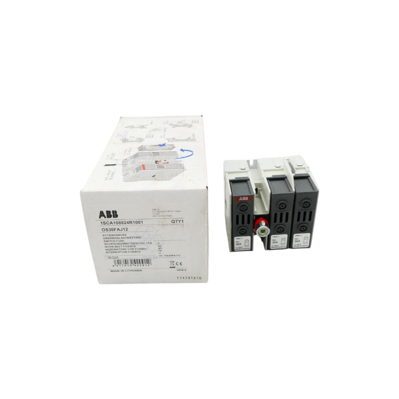 ABB OS30FAJ12 1SCA108824R1001 600VAC 30A NSMP