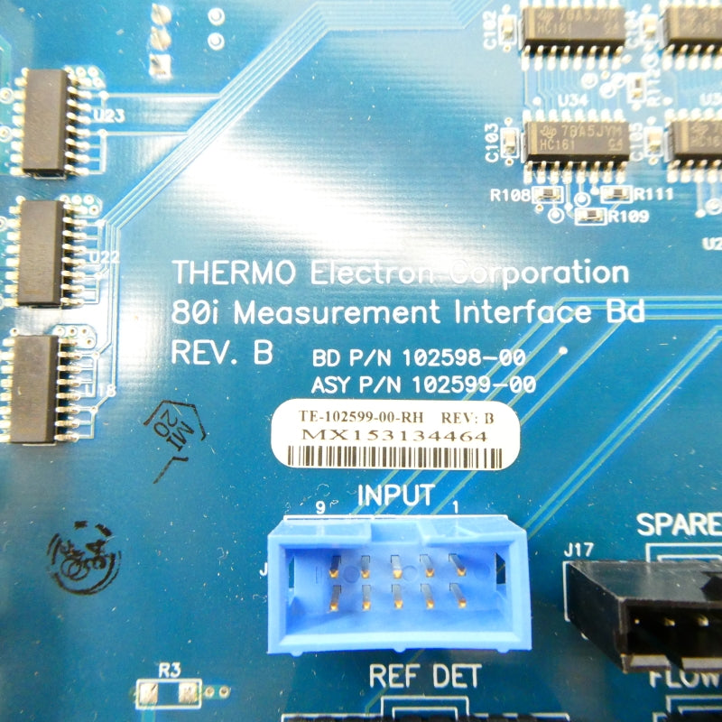 THERMO ELECTRON 102599-00 102598-00 REV. B NSNP