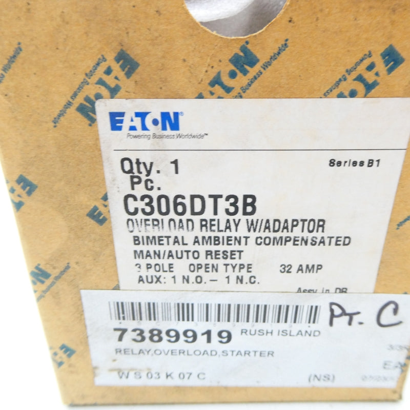EATON C306DT3B SER. B1 32A NSMP