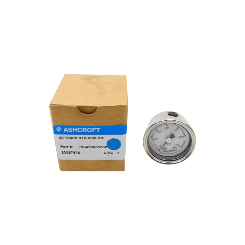 ASHCROFT 759426955356 401008S01B0/60 60PSI NSMP