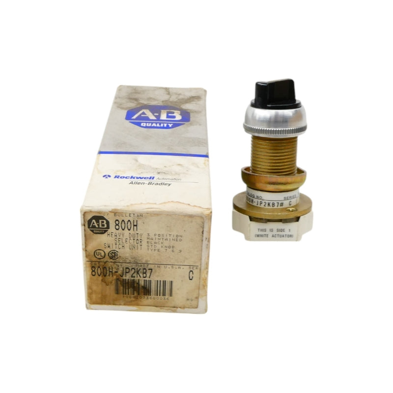 ALLEN BRADLEY 800H-JP2KB7 SER. C (GY/BL) NSMP