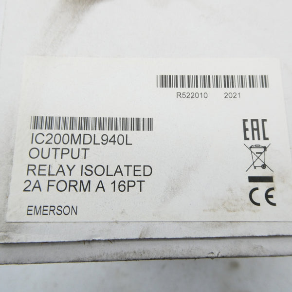 EMERSON IC200MDL940L NSFS
