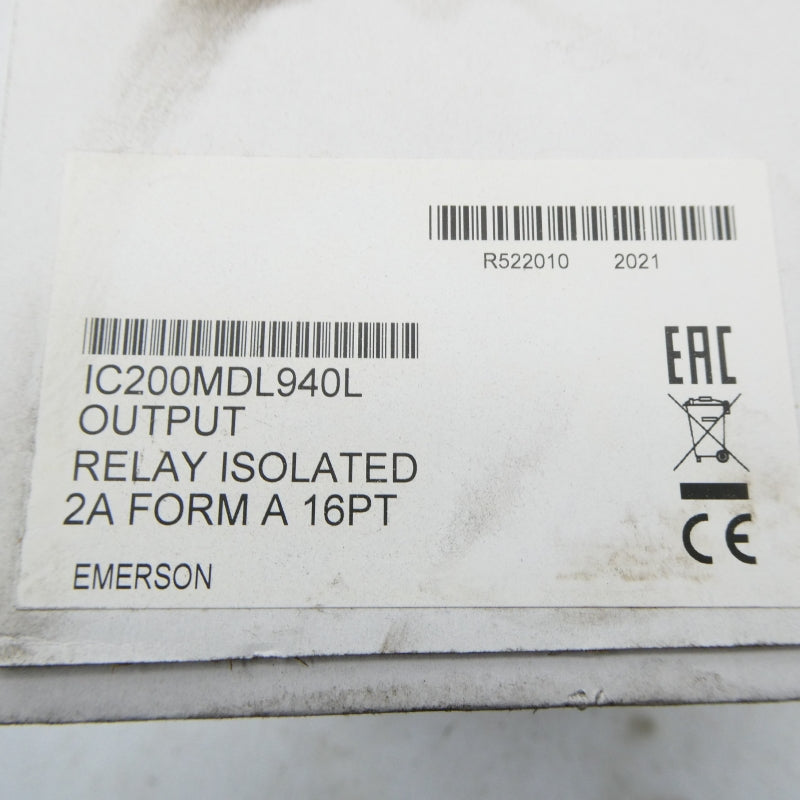 EMERSON IC200MDL940L NSFS