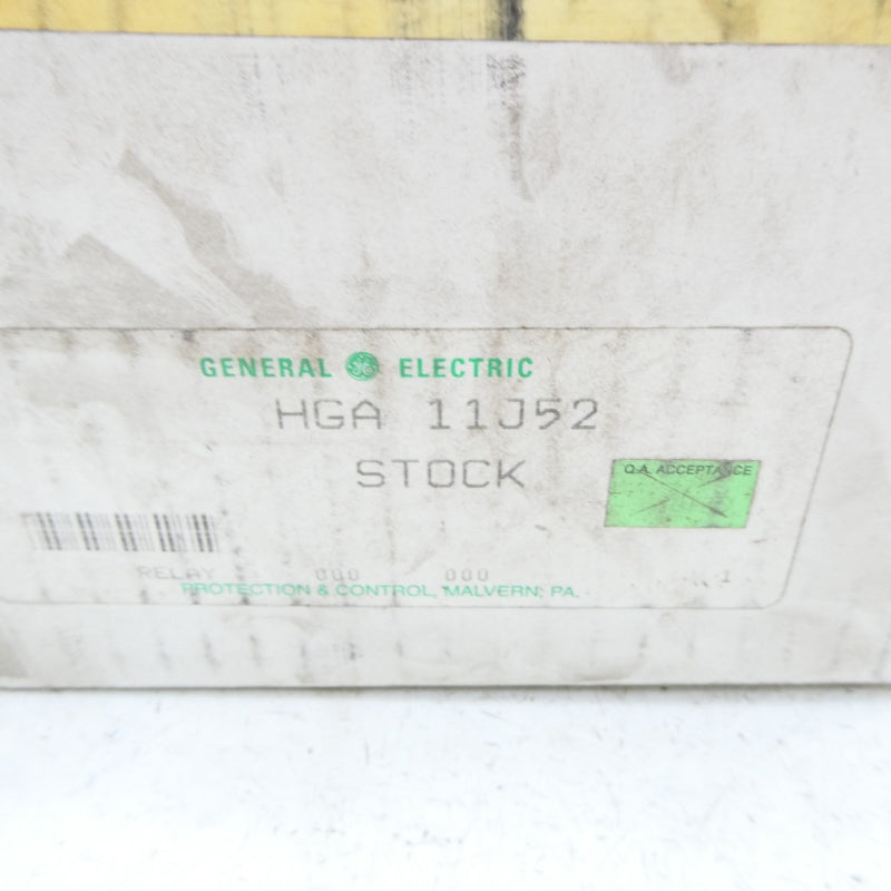 GENERAL ELECTRIC HGA11J52 NSMP