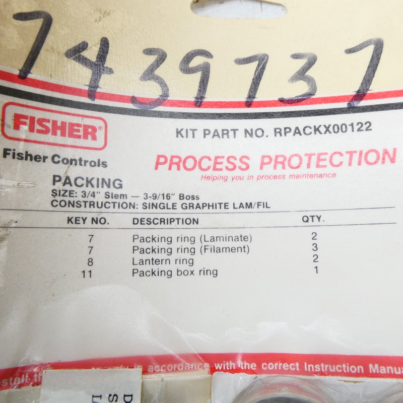 FISHER RPACKX00122 NSMP