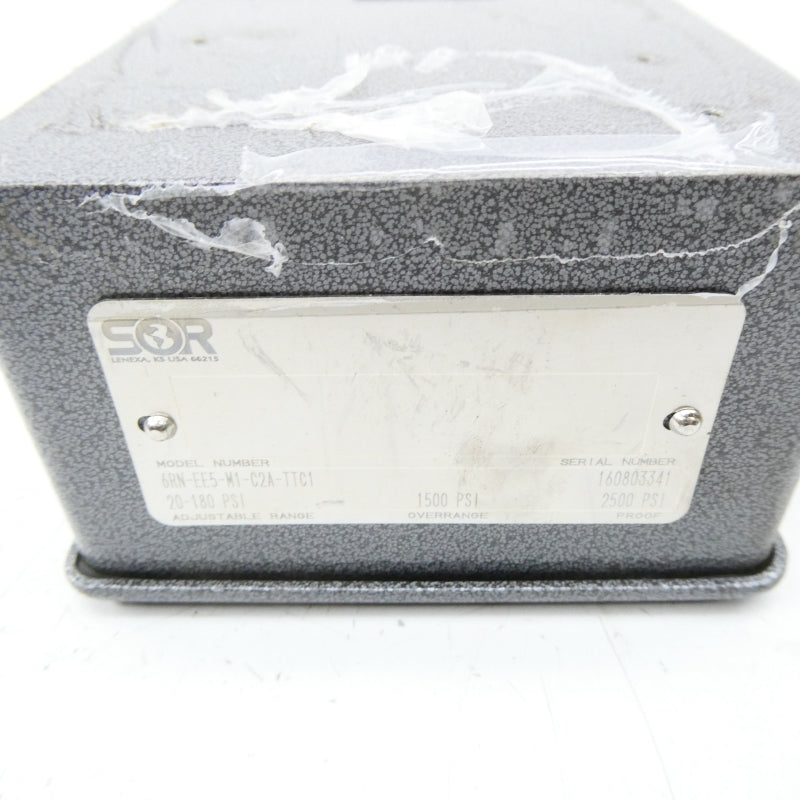 SOR 6RN-EE5-M1-C2A-TTC1 20-180PSI NSNP