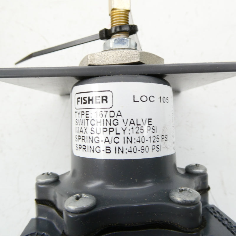 FISHER 167D-2594-198458 167DA 40-125PSI NSMP