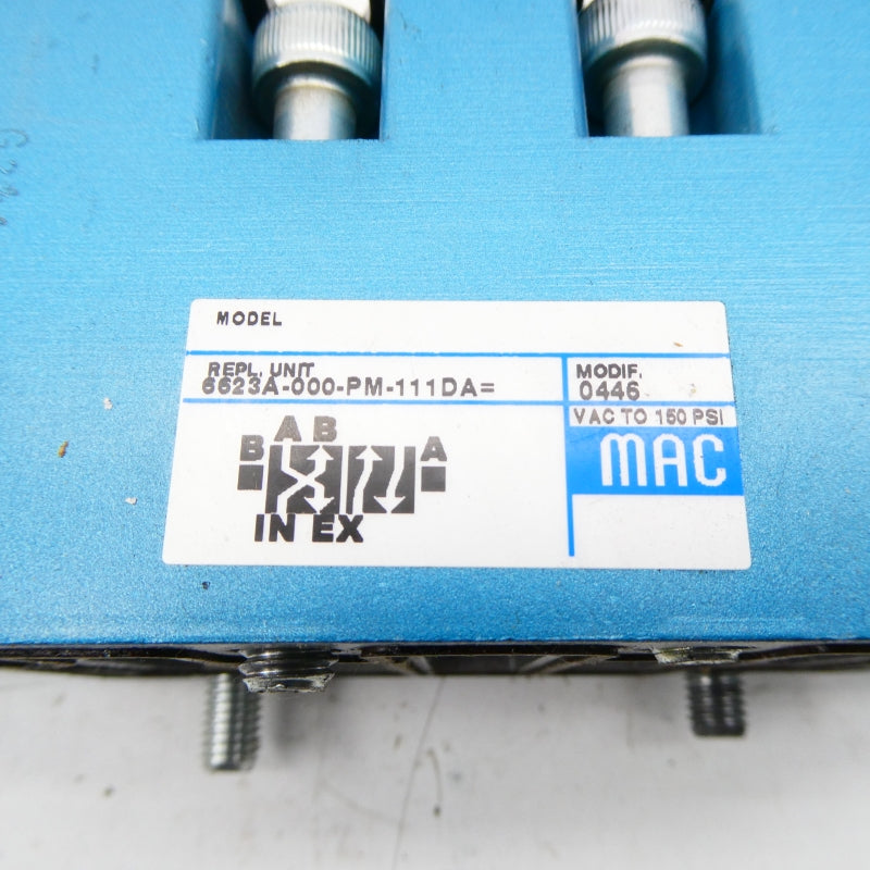 MAC 6623A-000-PM-111DA 110/120V 150PSI NSMP