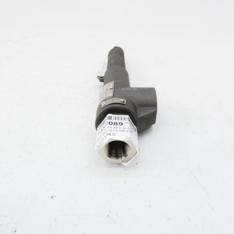 CONSOLIDATED VALVE 19096LCF-2-CC-MS-31-11-11-1A 3/4" NSNP