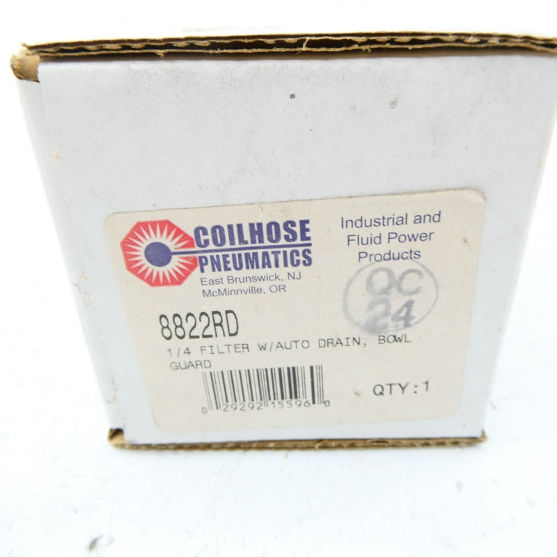 COILHOUSE PNEUMATICS 8822RD 1/4" NSMP