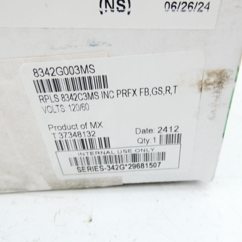 ASCO 8342G003MS 120V NSFS