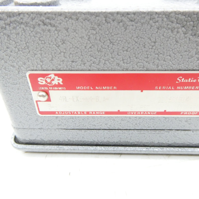SOR 4RL-EX5-N4-BLA 3-50PSI NSNP