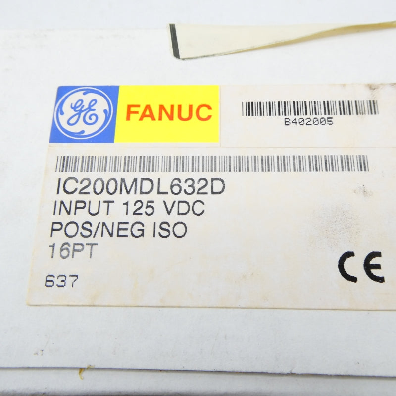 GE FANUC IC200MDL632D 125VDC NSFS