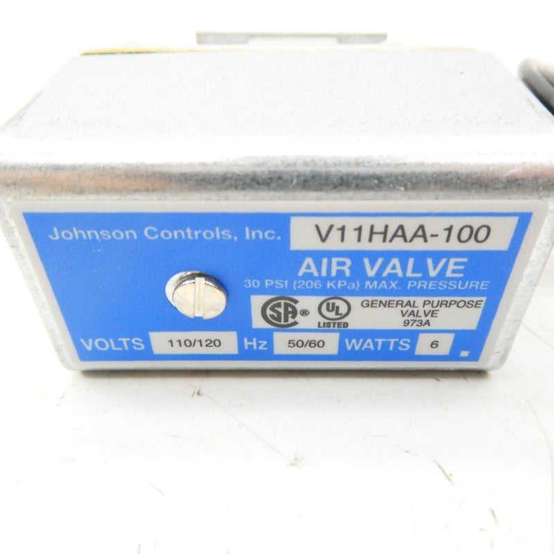 JOHNSON CONTROLS V11HAA-100 110/120V 30PSI NSMP