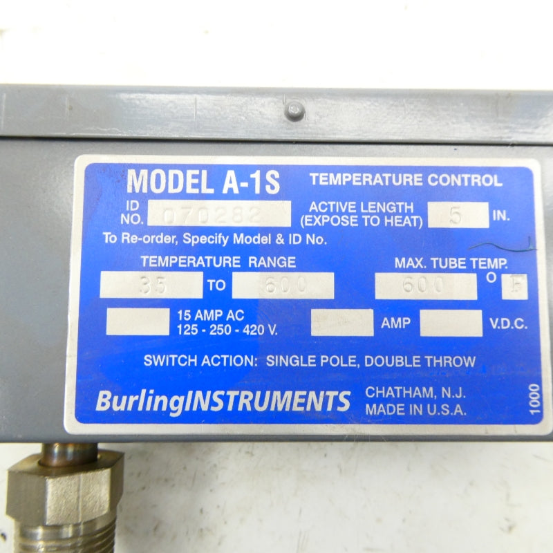 BURLING INSTRUMENTS A-1S 420V 15A 35-600 NSNP
