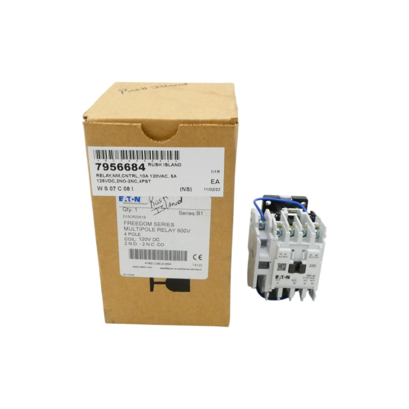 EATON D15CR22A1B SER. B1 120VDC NSMP