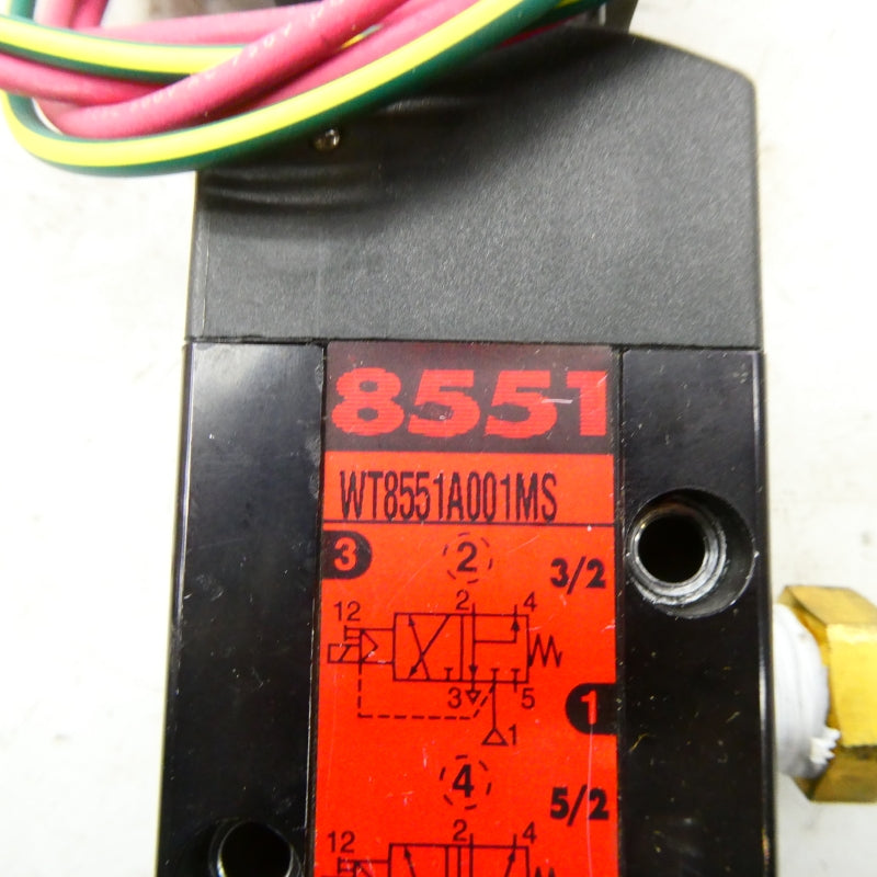 ASCO WT8551A001MS 110/120V 30-150PSI NSNP