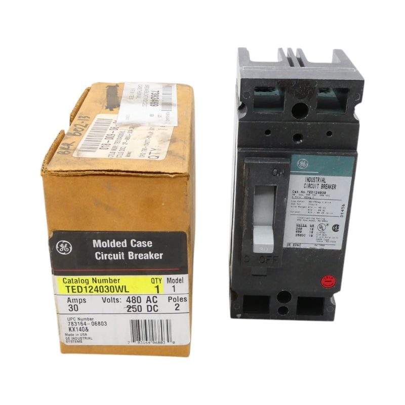 GENERAL ELECTRIC TED124030WL 480VAC 30A NSMP