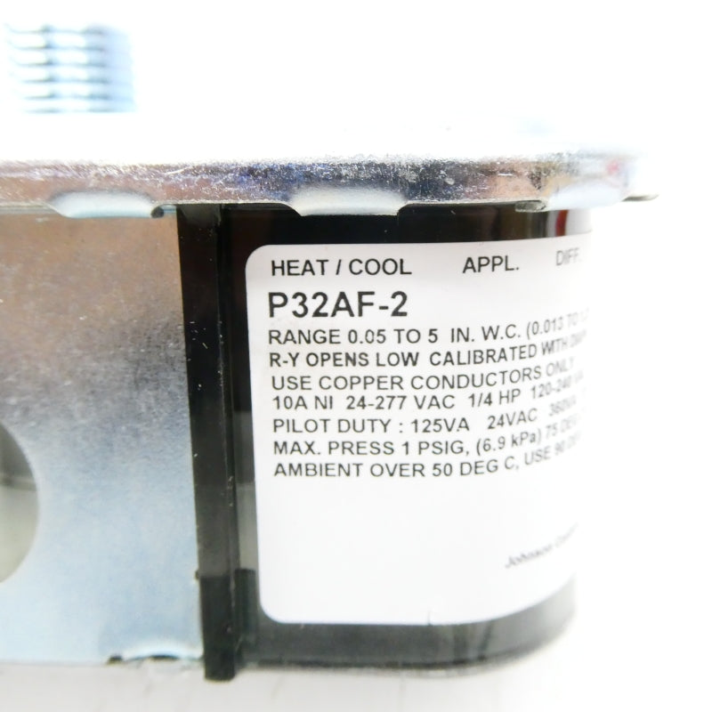 PENN P32AF-2C 24-277VAC 10A 0.05-5INWC NSMP