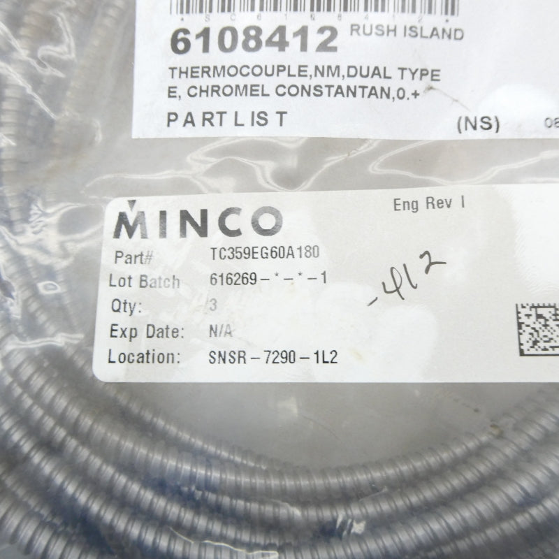 MINCO TC359EG60A180 (PKG OF 3) NSMP