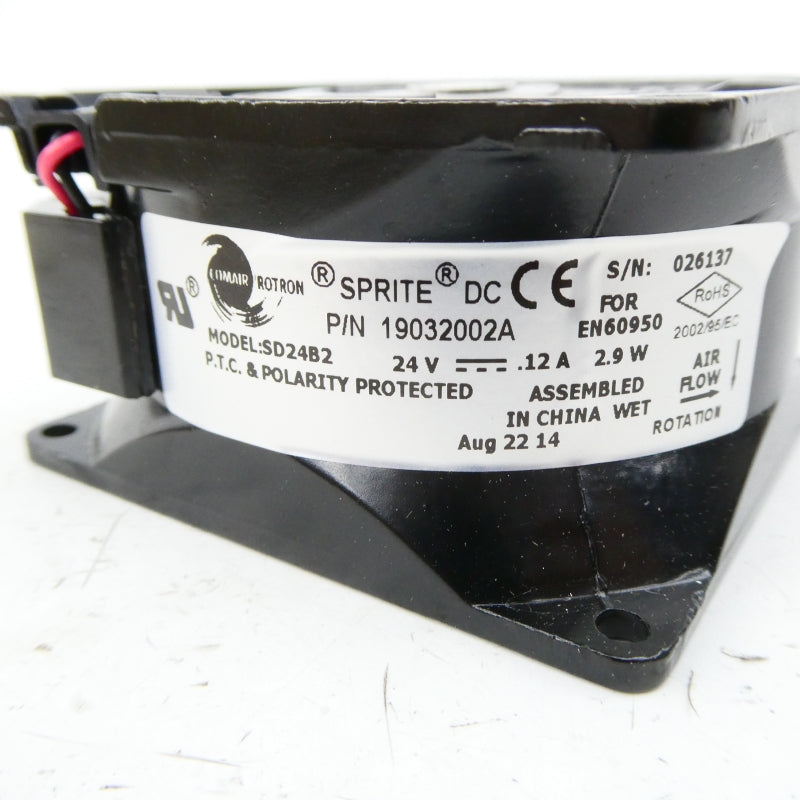 COMAIR ROTRON 19032002A SD24B2 24V .12A NSMP