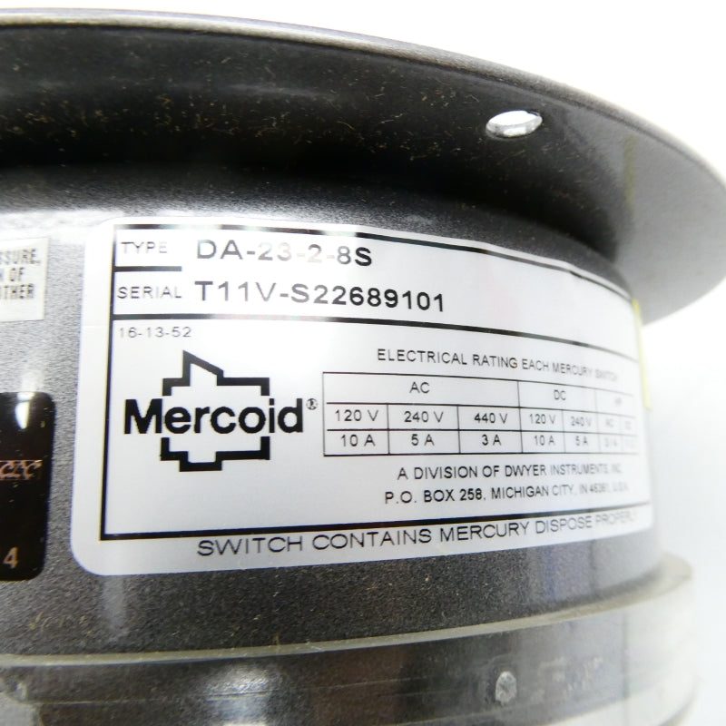 MERCOID DA-23-2-8S 440VAC 3A NSMP