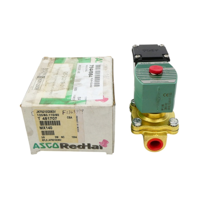 ASCO JKF8210G093V 110/120V 150PSI 3/8" NSMP