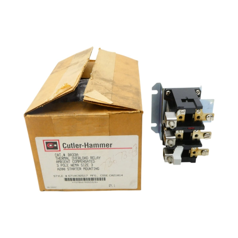 CUTLER HAMMER BA33A NSMP