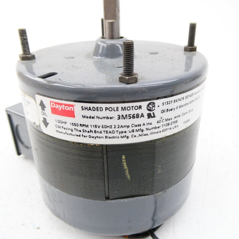 DAYTON 3M568A 115V 2.2A NSNP