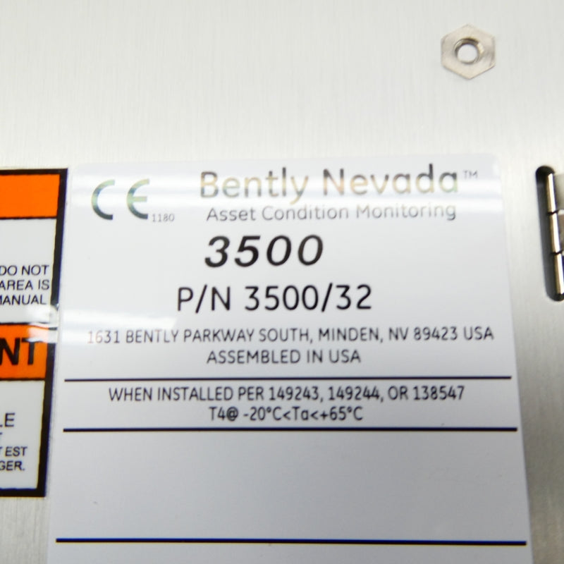 BENTLY NEVADA 3500/32 NSNP