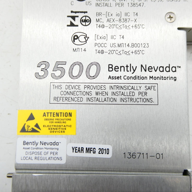 BENTLY NEVADA 136711-01 NSNP