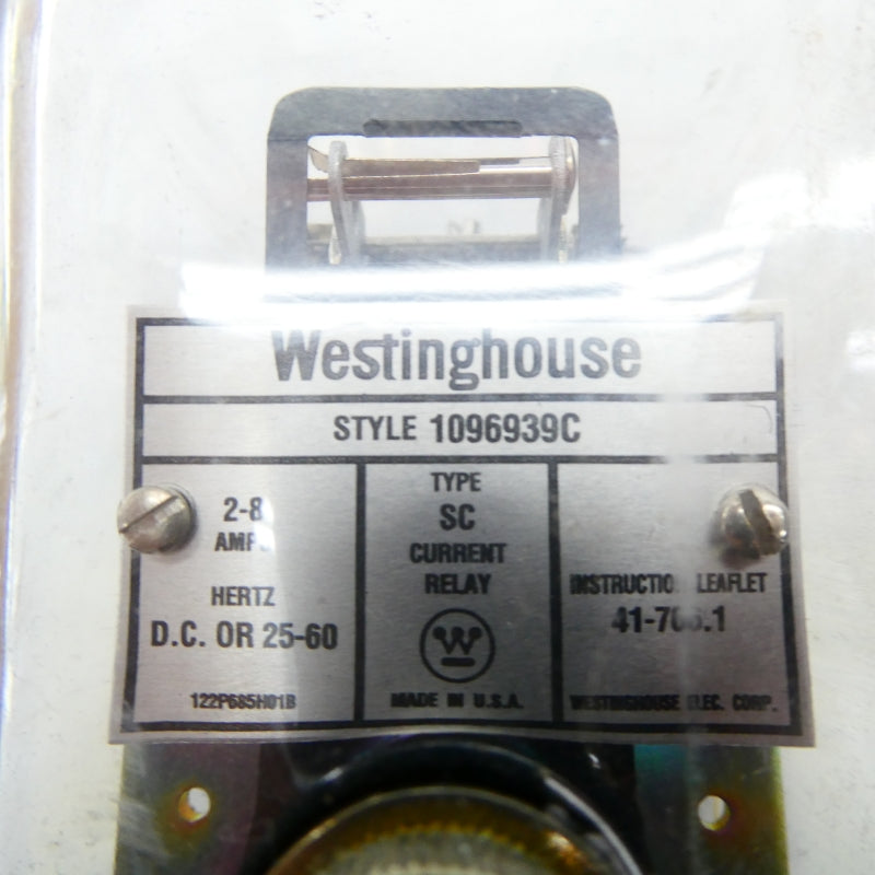 WESTINGHOUSE 1096939C 2-8A NSNP