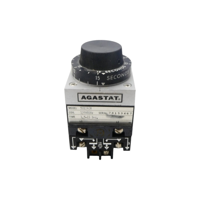 AGASTAT 7012ACM 120V 1.5-15S NSNP