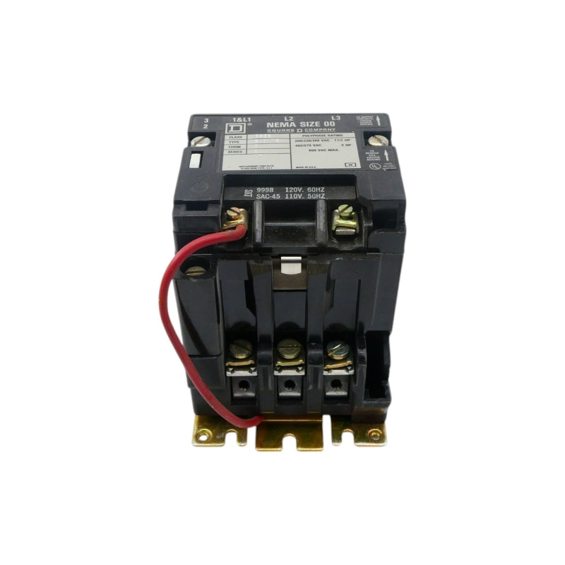 SQUARE D 8536SAO12 SER. B 110/120V NSNP