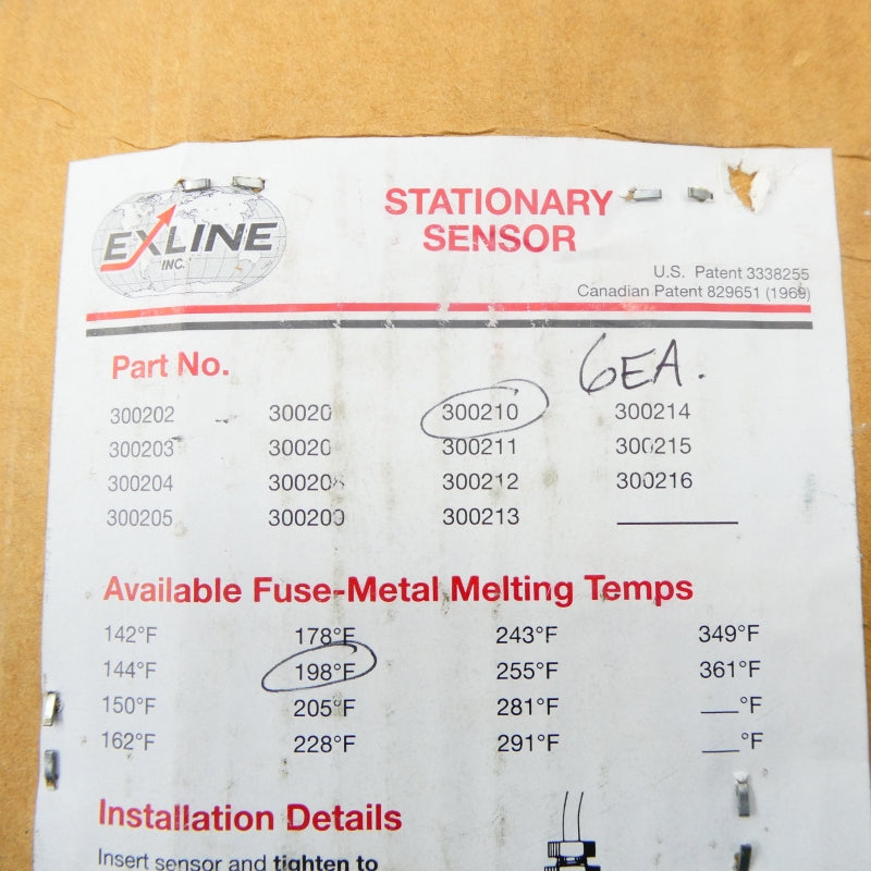 EXLINE 300210 (PKG OF 4) NSMP