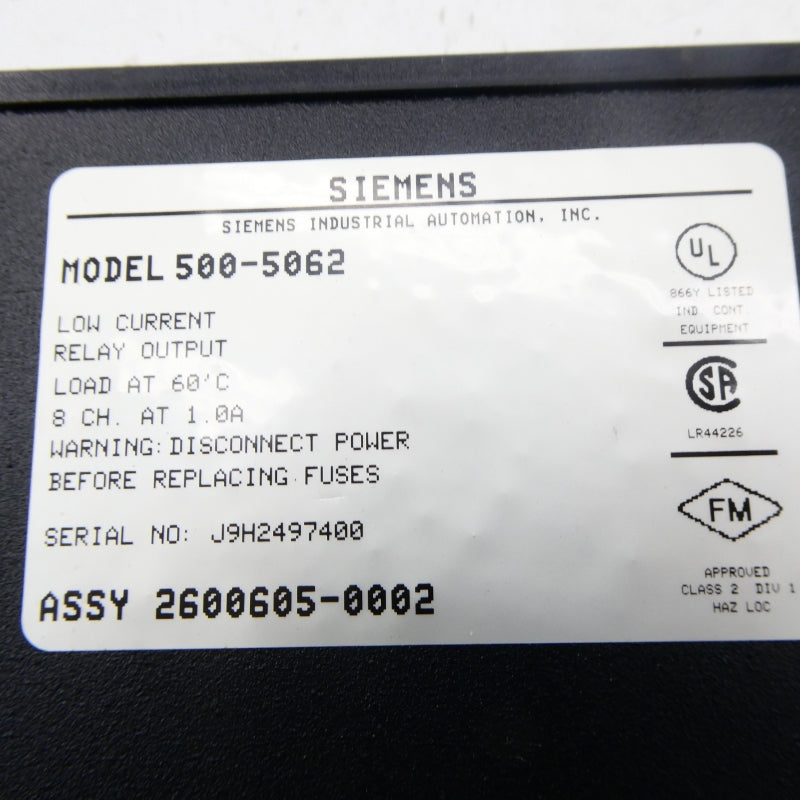 SIEMENS 500-5062 NSNP