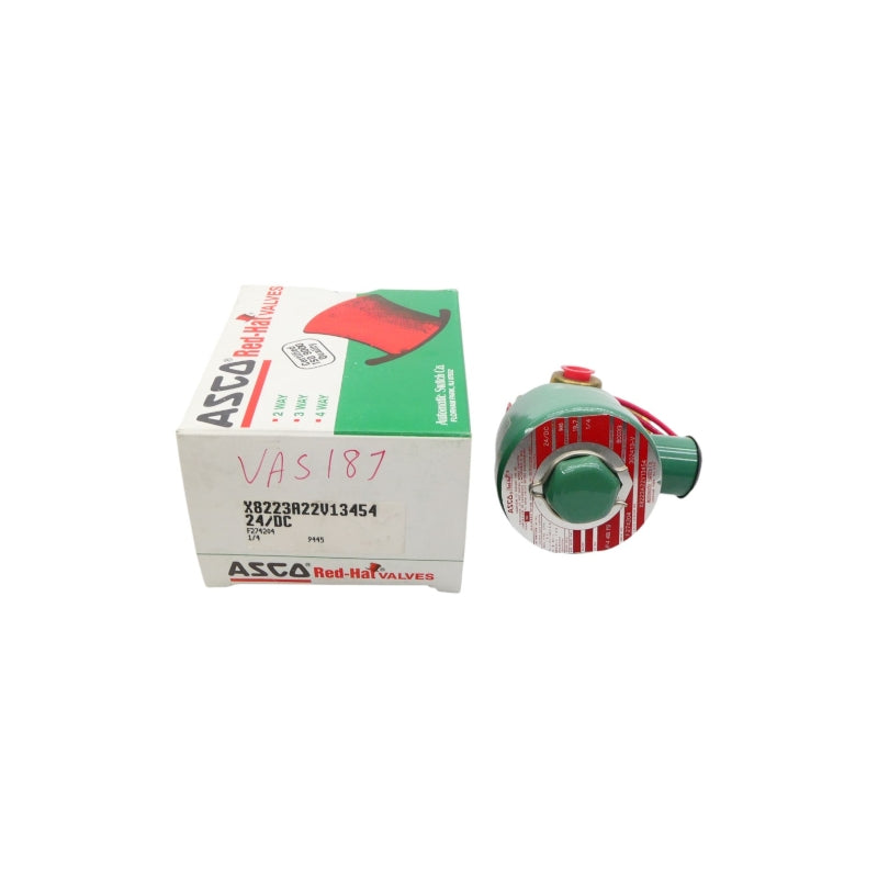 ASCO X8223A22V13454 24VDC 400PSI 1/4" NSMP
