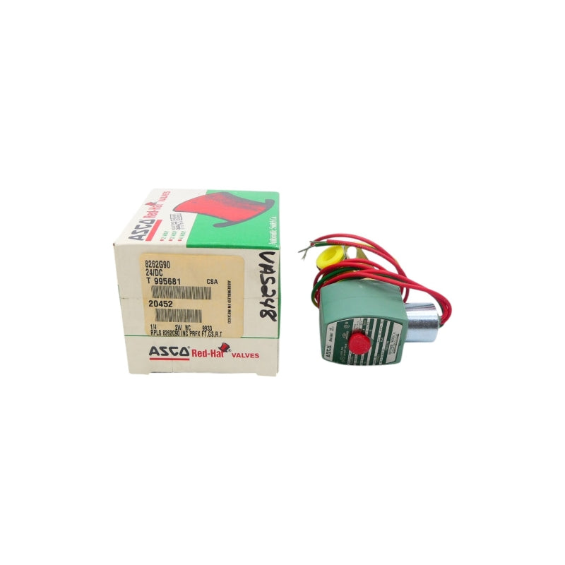 ASCO 8262G90 24VDC 15-16PSI 1/4" NSMP