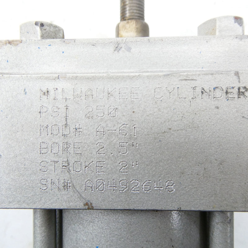MILWAUKEE A-61 250PSI 2" UNMP
