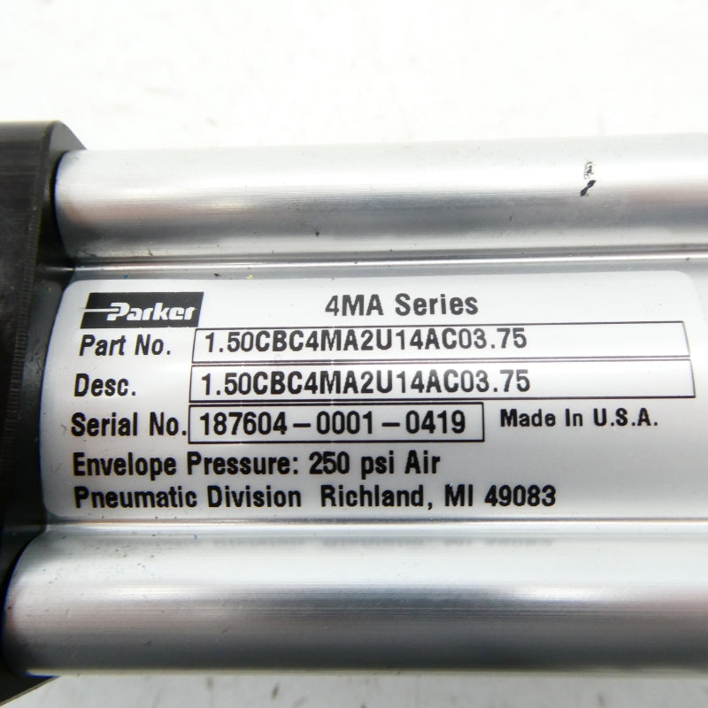 PARKER 1.50CBC4MA2U14AC03.75 250PSI NSNP