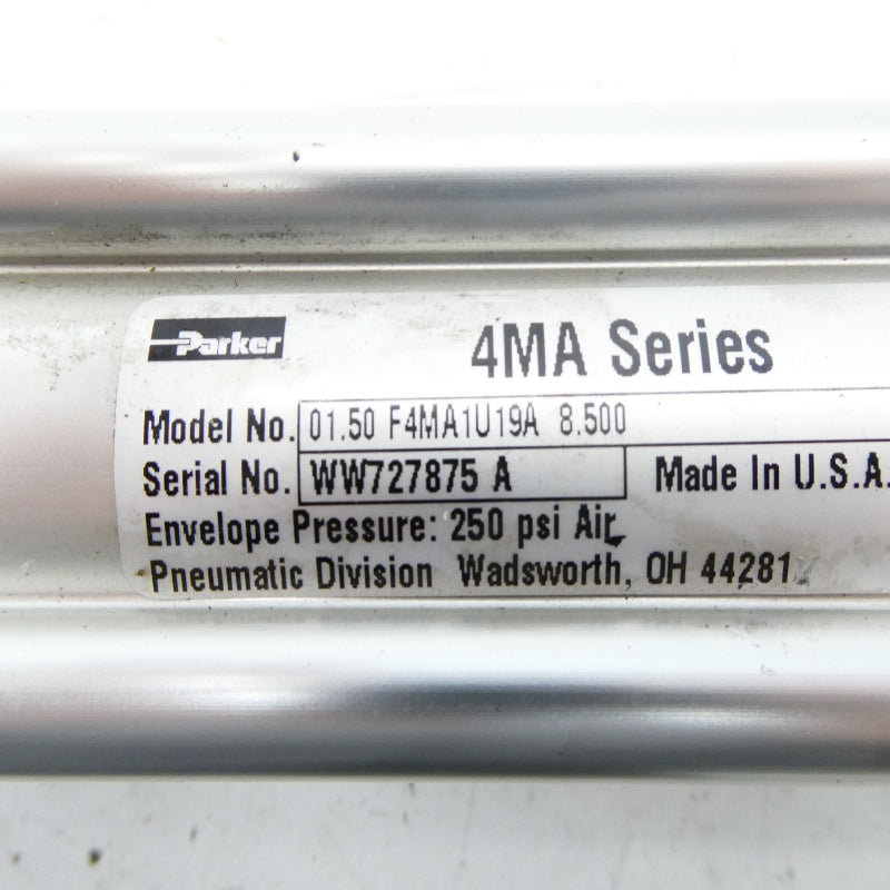 PARKER 01.50F4MA1U19A8.500 250PSI NSNP