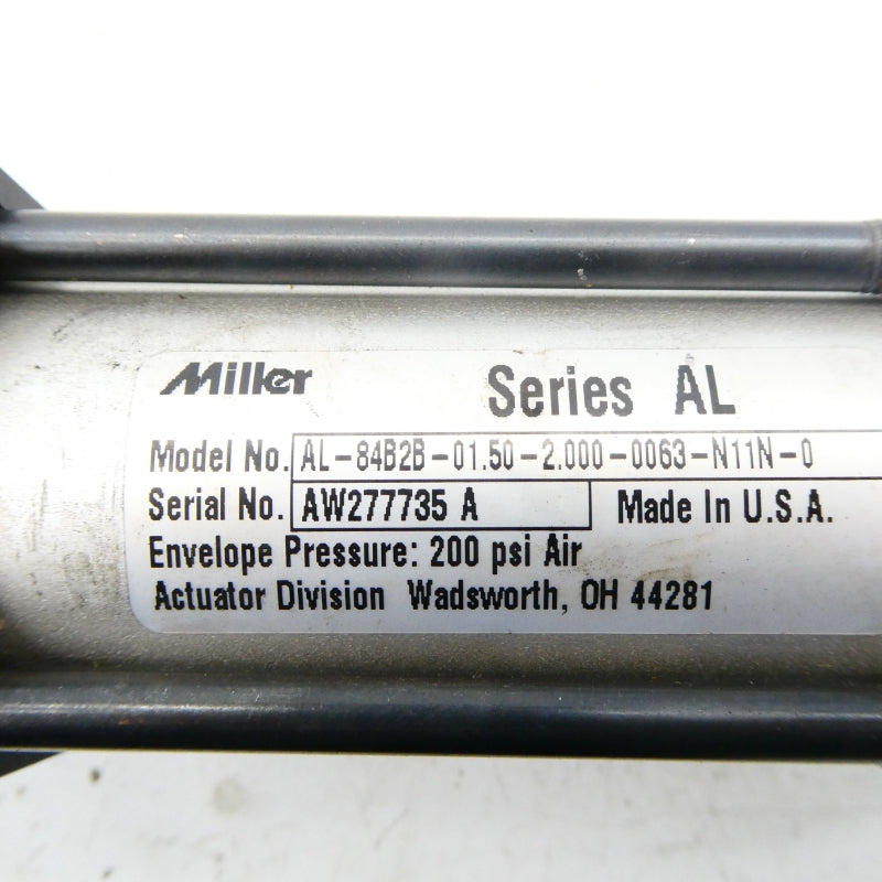 MILLER AL-84B2B-01.50-2.000-0063-N11N-0 200PSI NSNP