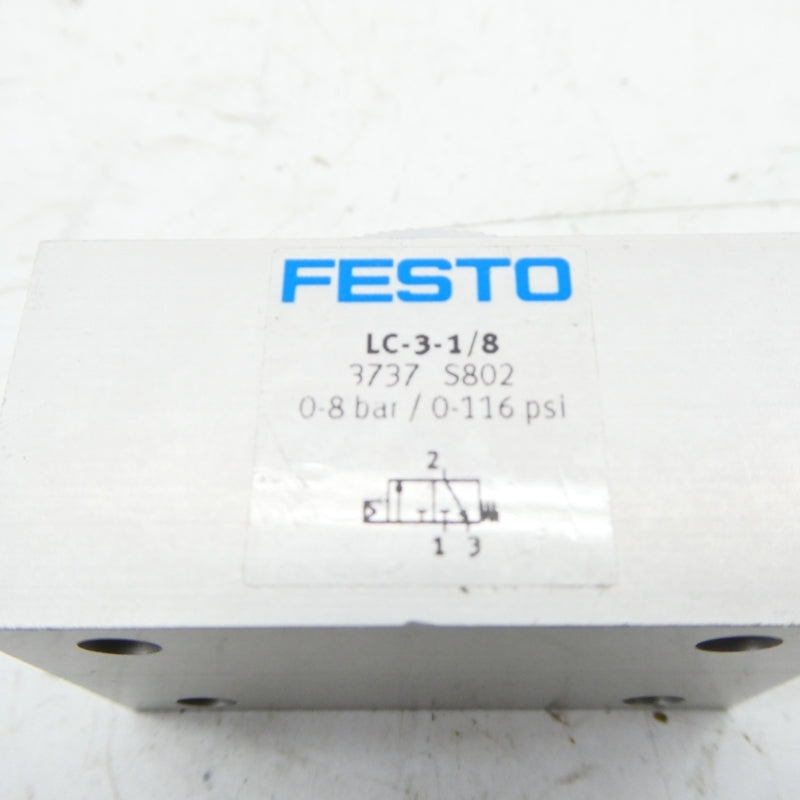 FESTO LC-3-1/8 3737 116PSI NSNP