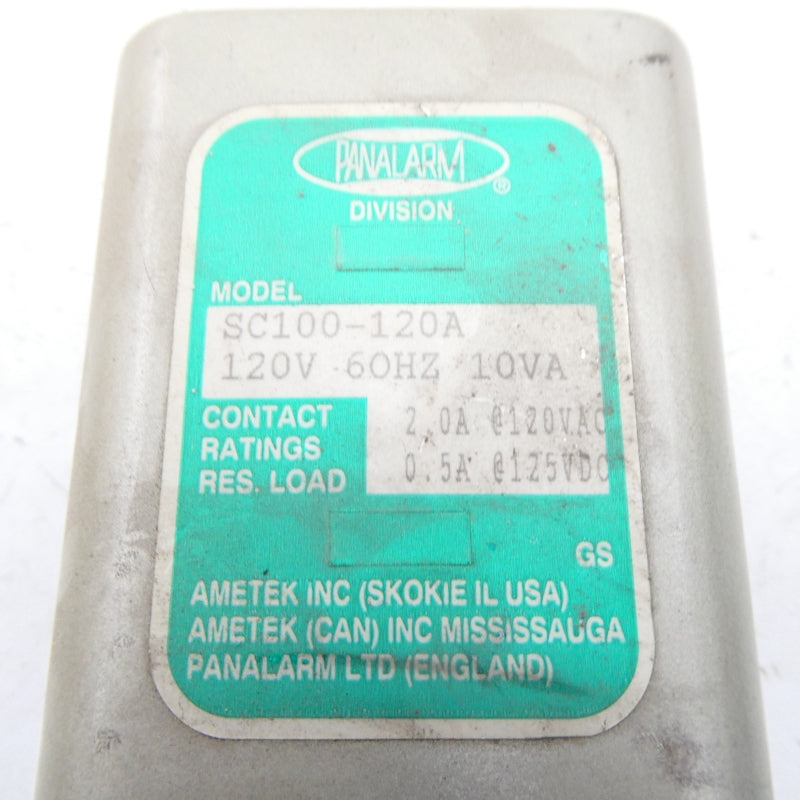 PANALARM SC100-120A 120V 2A UNMP