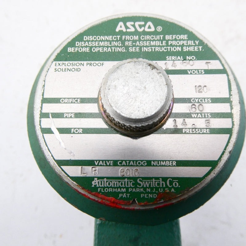 ASCO LB8010 120V NSNP