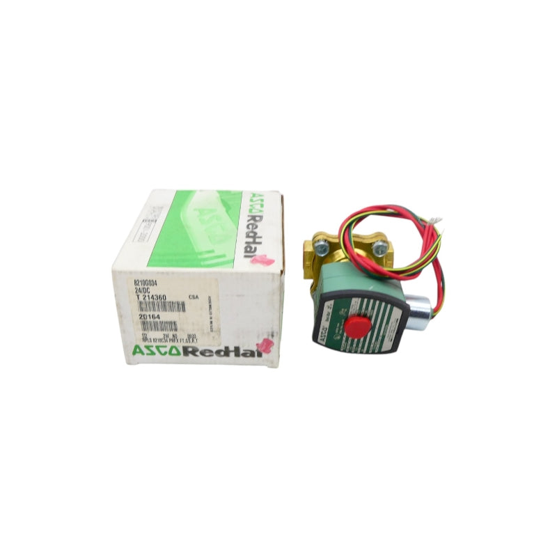 ASCO 8210G034 24VDC 80-125PSI 1/2" NSMP