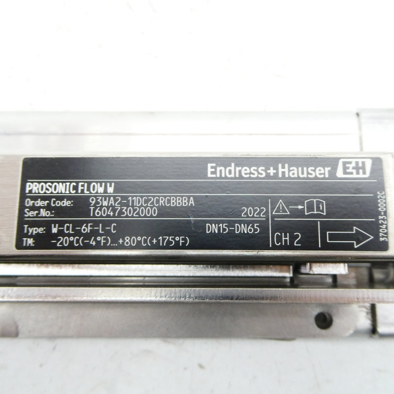 ENDRESS+HAUSER W-CL-6F-L-C 93WA2-11DC2CRCBBBA NSNP