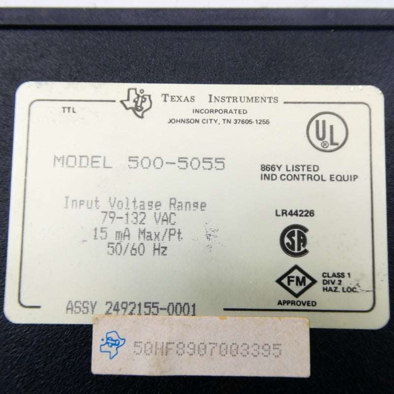 TEXAS INSTRUMENTS 500-5055 79-132VAC NSNP
