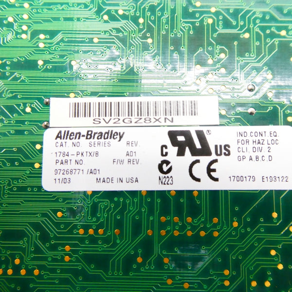ALLEN BRADLEY 1784-PKTX SER. B REV. A01 NSMP