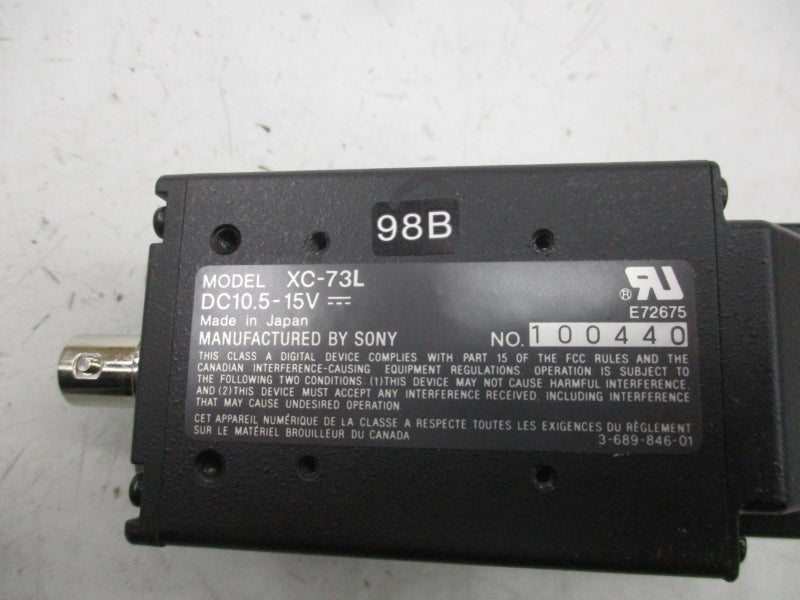 SONY XC-73L 10.5-15VDC NSNP
